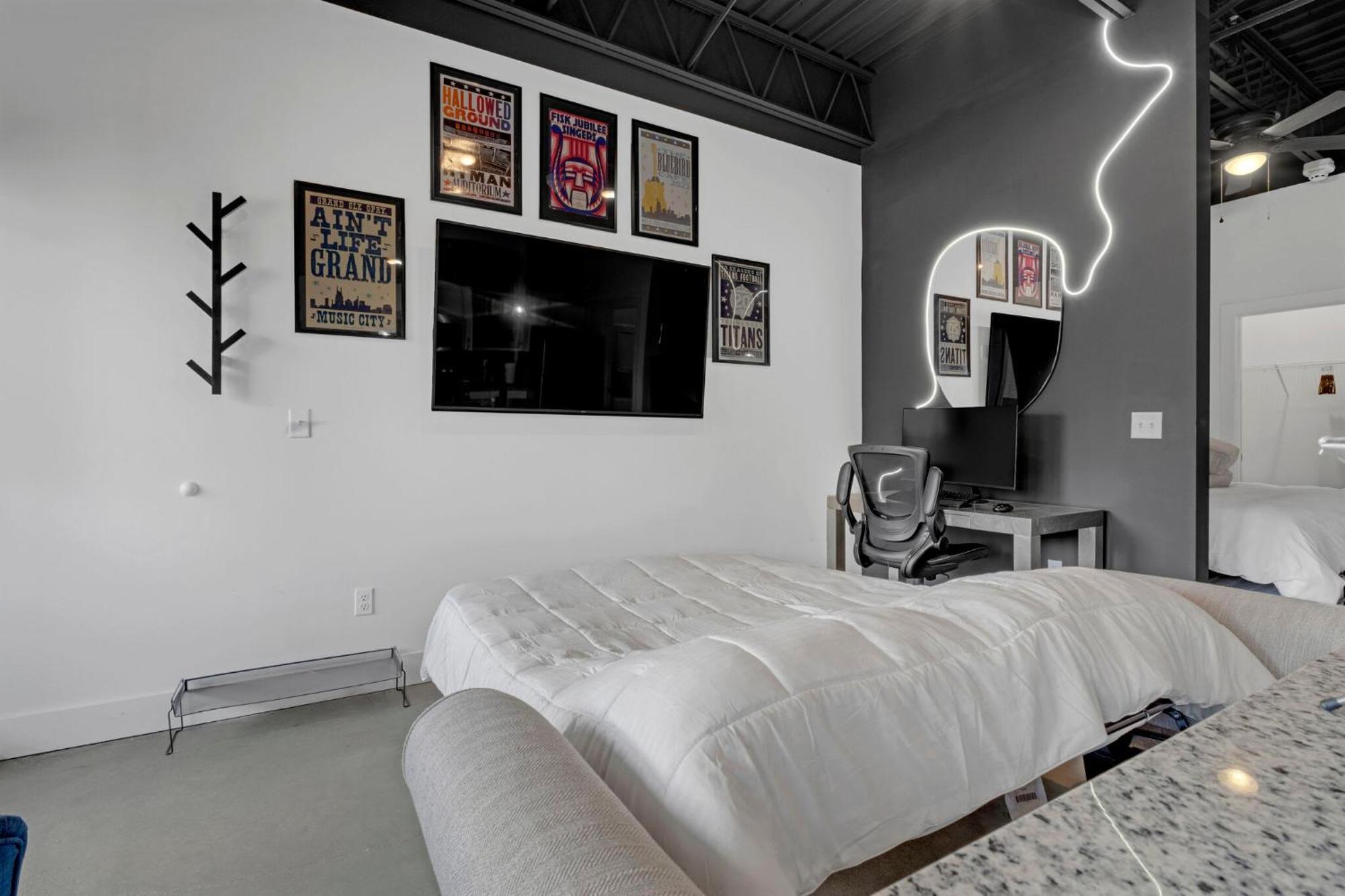 New Studio Sleeps 4 - 7 Mins To Dwtn Nashville Eksteriør billede