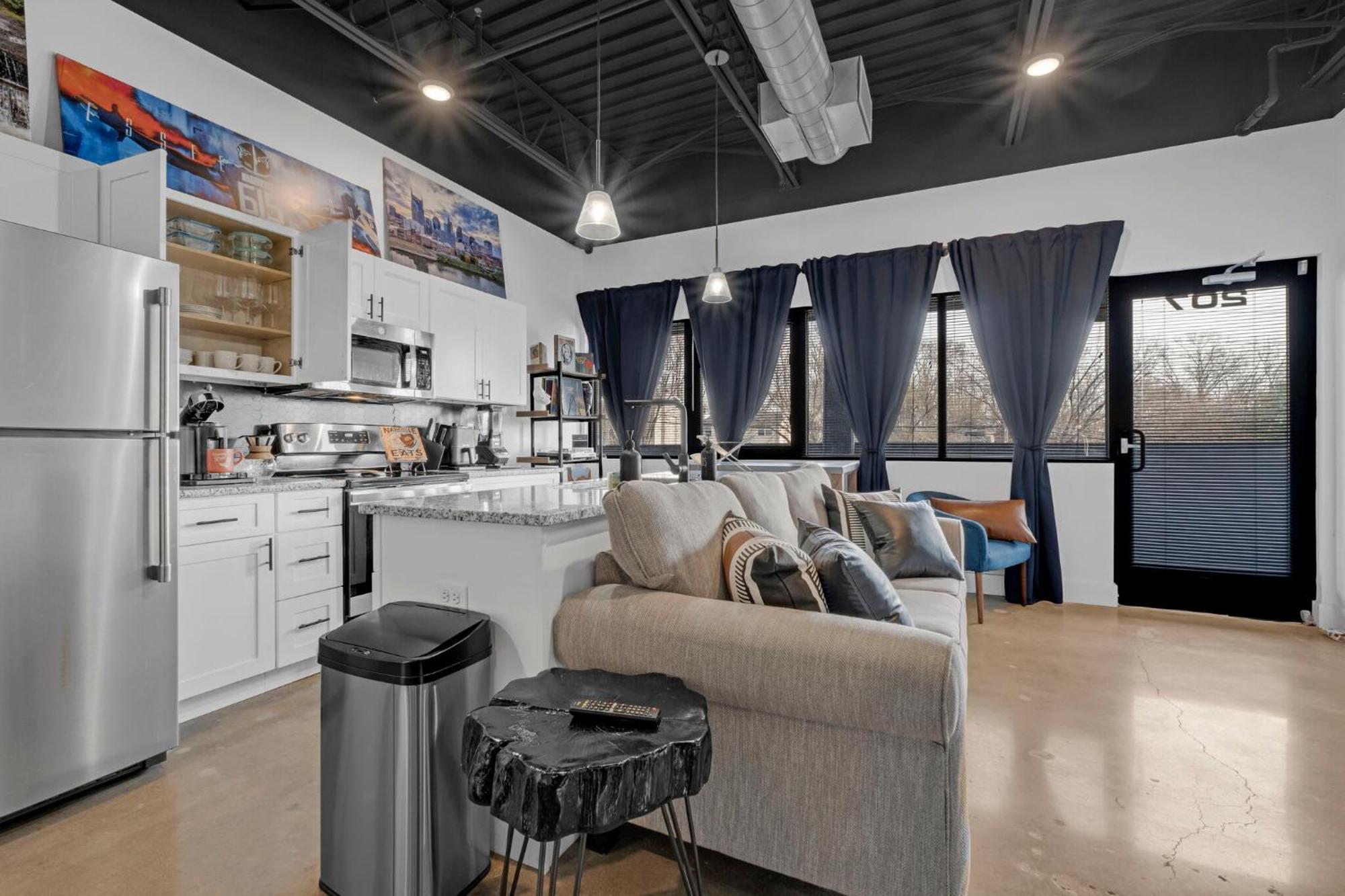 New Studio Sleeps 4 - 7 Mins To Dwtn Nashville Eksteriør billede